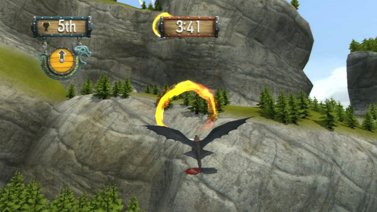 How to Train your Dragon 2 gameplay for Nintendo Wii U (Wii U) video game.