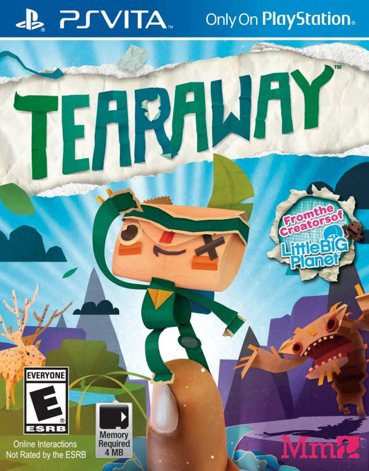Tearaway cover art for PlayStation Vita PS VITA video game