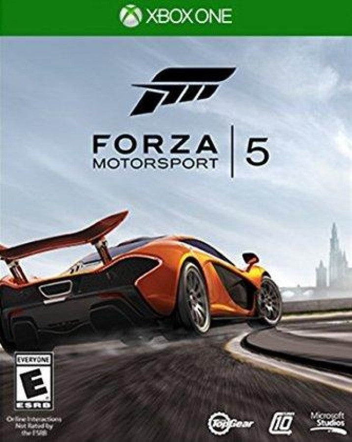 Forza Motorsport 5 cover art for Xbox One (XONE) video game