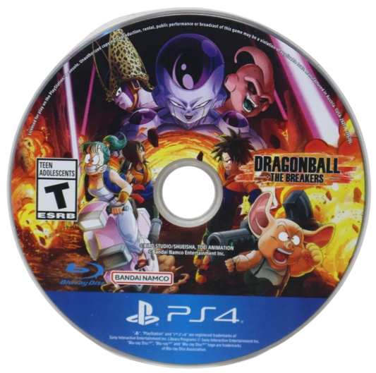 Dragon Ball: The Breakers – PlayStation 4 (PS4) video game disc, online survival action by Bandai Namco Entertainment