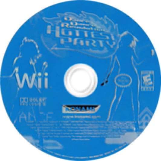 Dance Dance Revolution Hottest Party disc cover art for Nintendo Wii (Wii) video game