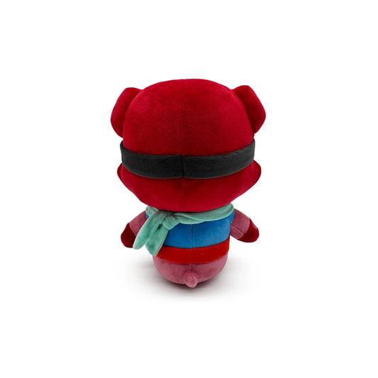 Murray 9 inch plush from Sly Cooper inspired design featuring collectible video game character plush aesthetic soft stuffed toy pink hippo getaway driver mascot cartoon style nostalgic PlayStation platformer merchandise presentation