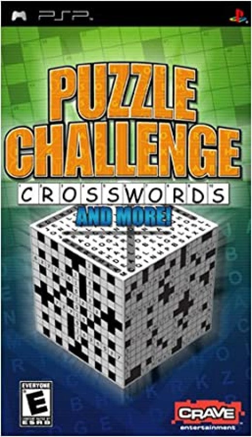 Puzzle Challenge: Crosswords and More cover art for PlayStation Portable (PSP) video game