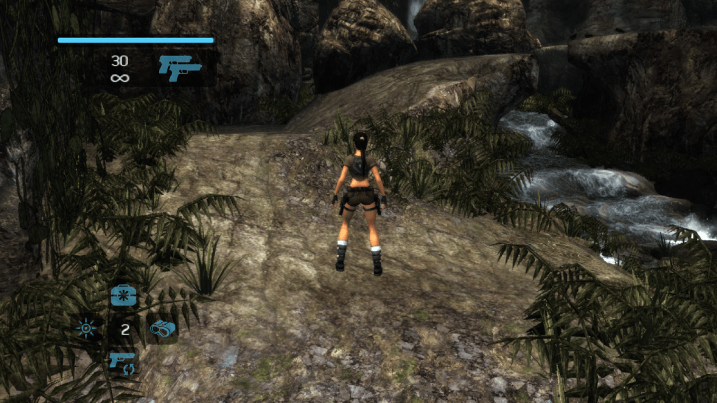 Tomb Raider: Legend gameplay for Xbox 360 (X360) action-adventure video game