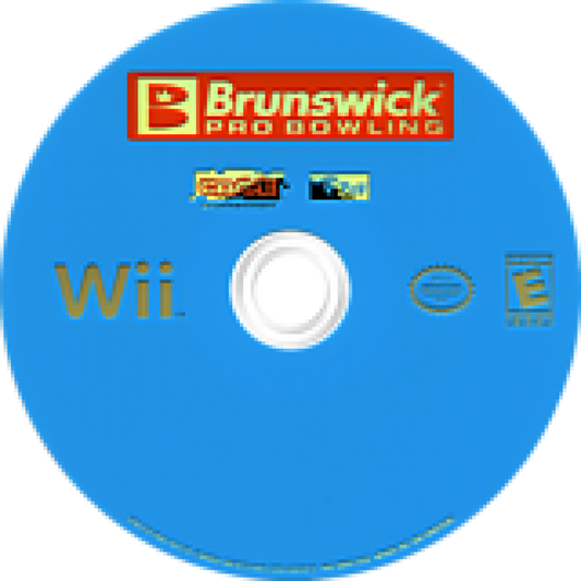 Brunswick Pro Bowling disc front cover art for Nintendo Wii (Wii) video game