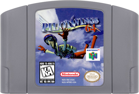 Pilotwings 64 cartridge for Nintendo 64 (N64) video game