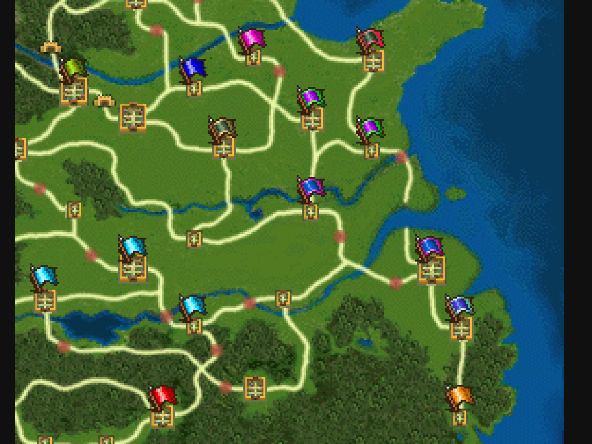 Romance of the Three Kingdoms IV: Wall of Fire gameplay for PlayStation 1 (PS1) strategy video game