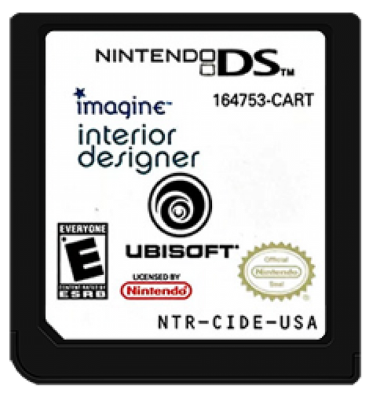 Imagine: Interior Designer cartridge for Nintendo DS (DS) home design simulation video game