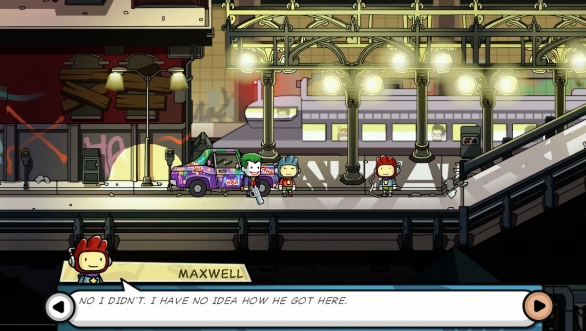 Scribblenauts Mega Pack – Xbox One (XONE) gameplay for action-puzzle adventure video game