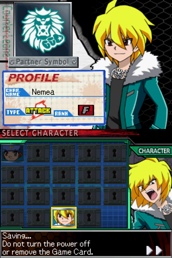 Beyblade: Metal Fusion gameplay for Nintendo DS (DS) anime battle action video game