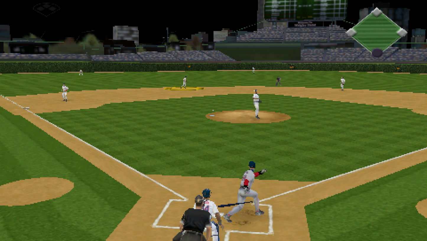 Major League Baseball 2K8 gameplay for PlayStation Portable (PSP) baseball sports video game