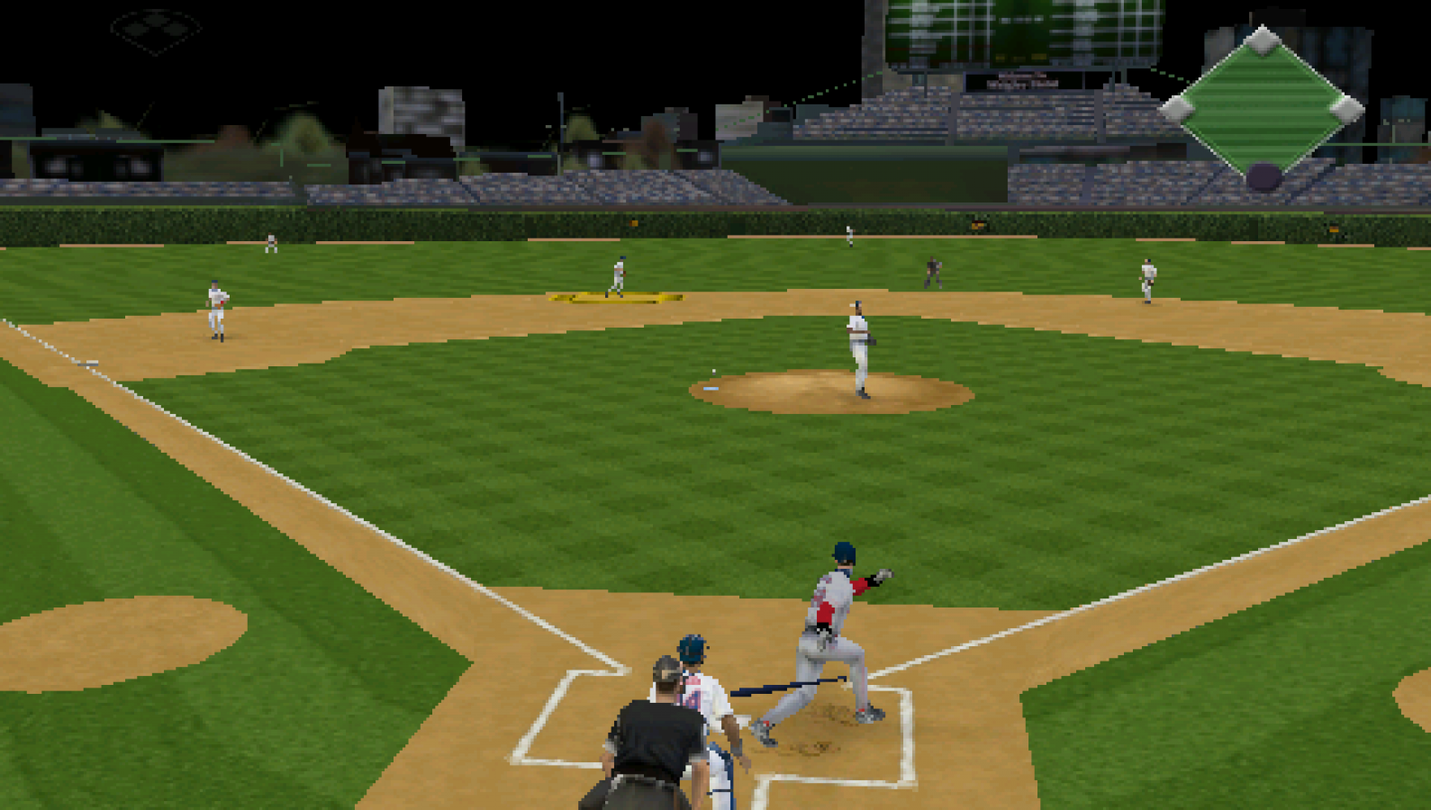 Major League Baseball 2K8 gameplay for PlayStation Portable (PSP) baseball sports video game