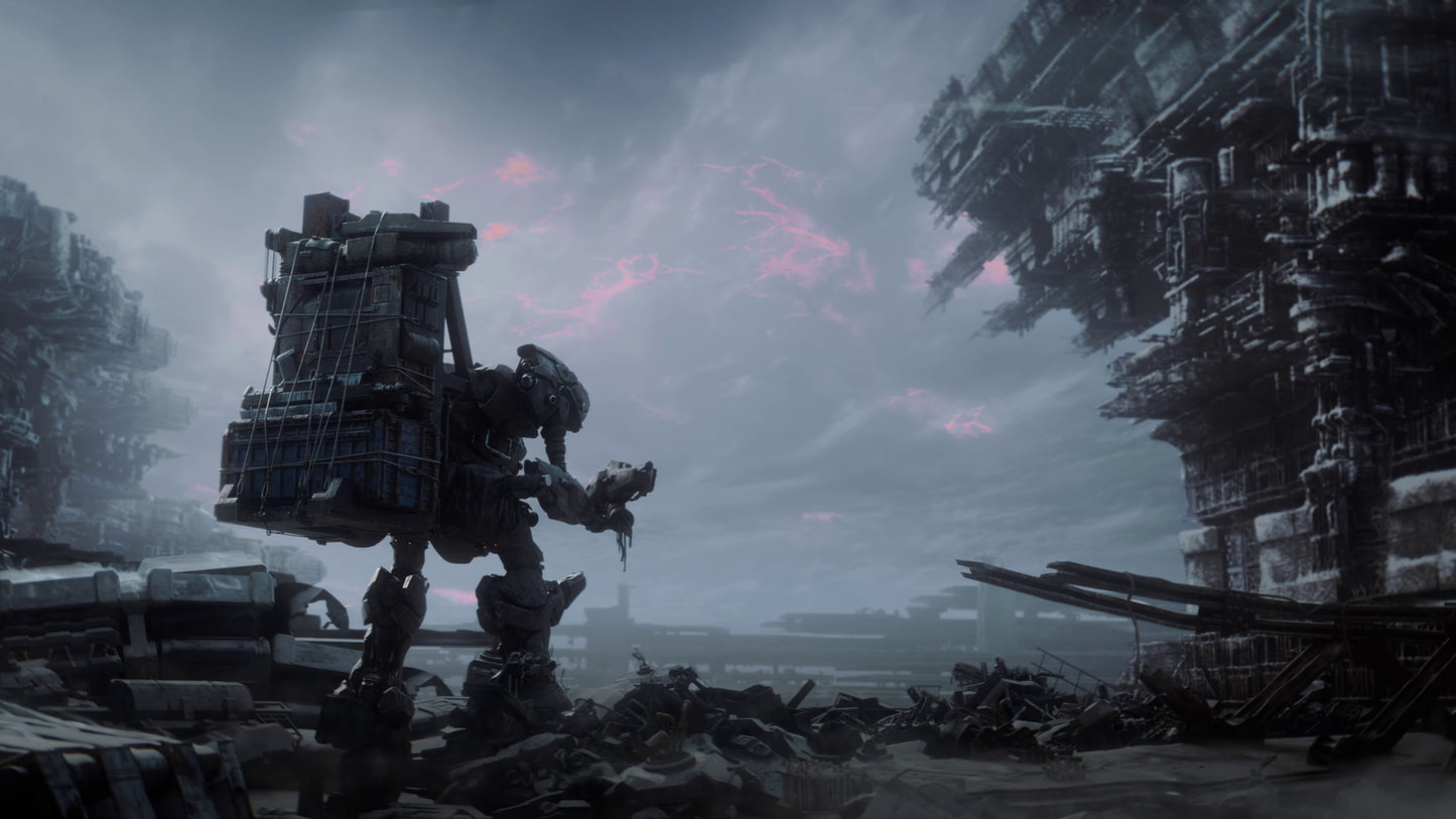 Armored Core VI: Fires of Rubicon gameplay for PlayStation 4 (PS4) video game