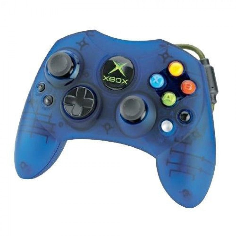 Original Xbox Slim Controller Clear Blue accessory