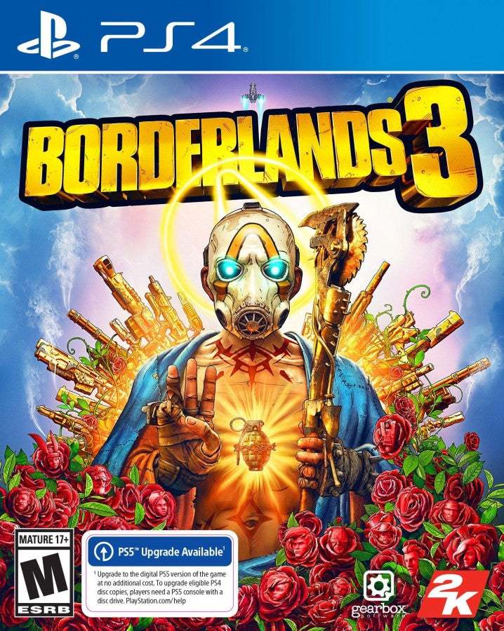 Borderlands 3 cover art for PlayStation 4 (PS4) video game