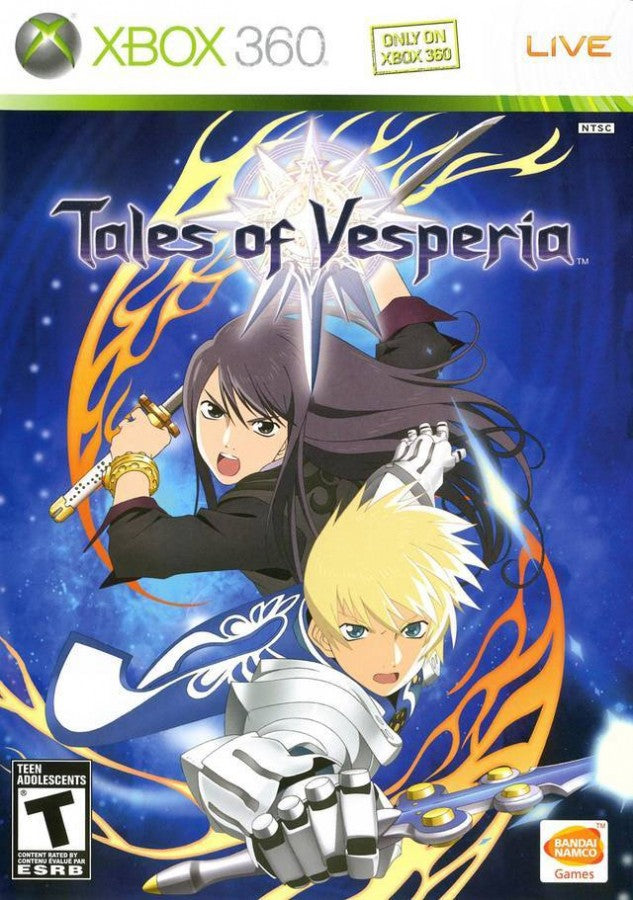 Tales of Vesperia cover art for Xbox 360 (X360) video game