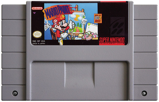 Mario Paint cartridge for Super Nintendo Entertainment System (SNES) retro video game