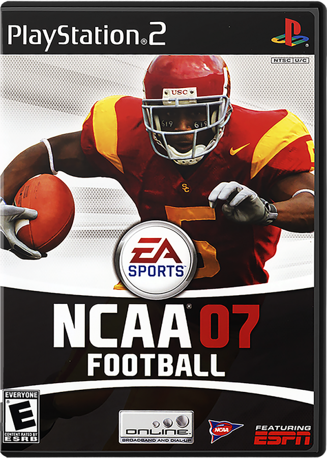 NCAA Football 2007 cover art for PlayStation 2 (PS2) video game
