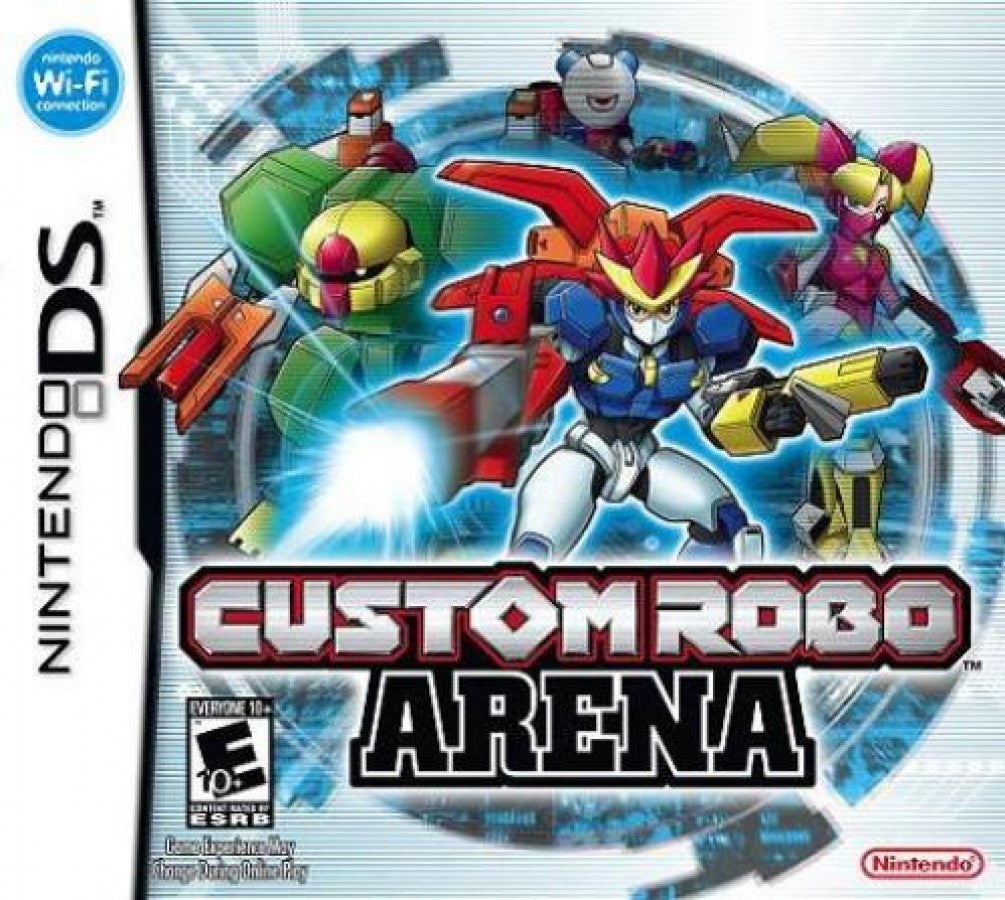 Custom Robo Arena import cover art for Nintendo DS (DS) video game
