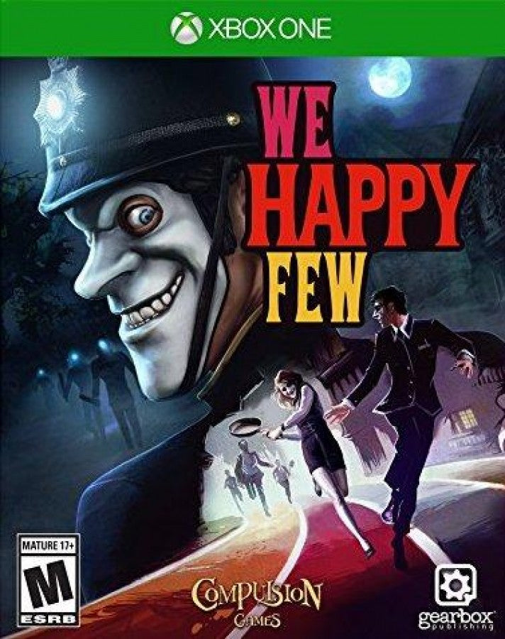 We Happy Few cover art for Xbox One (XONE) video game