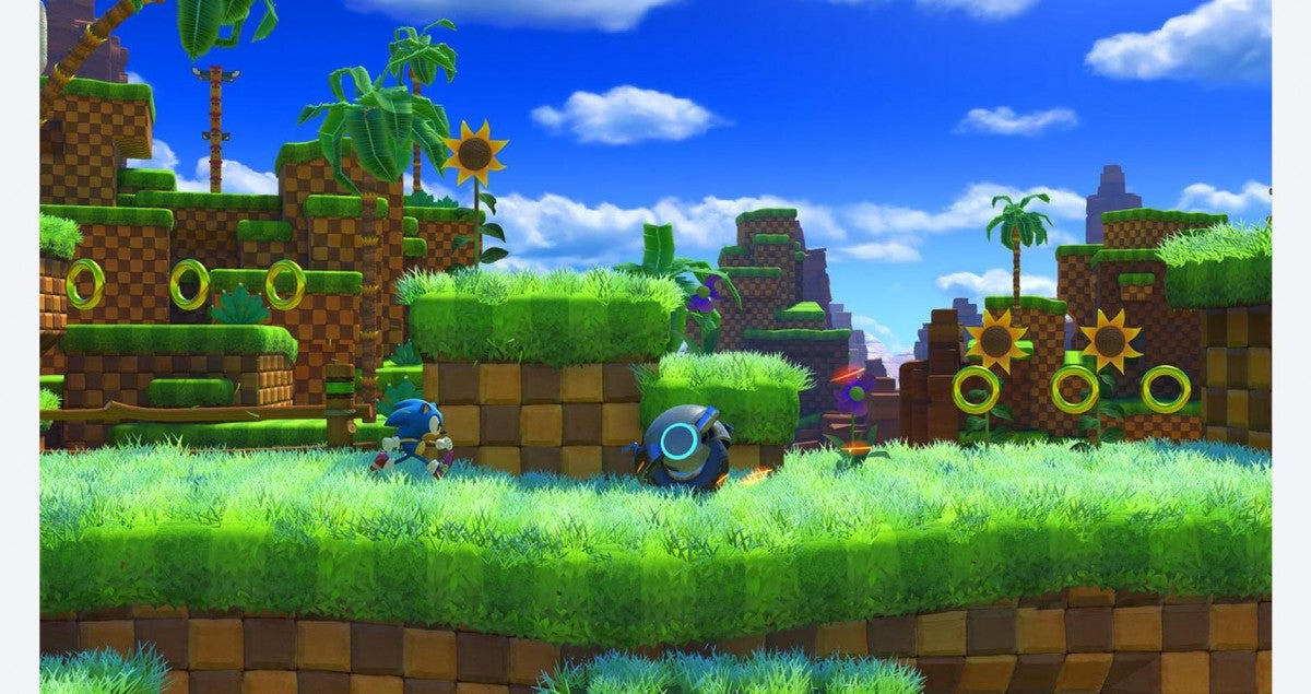 Sonic Frontiers gameplay images for Nintendo Switch (NS) video game