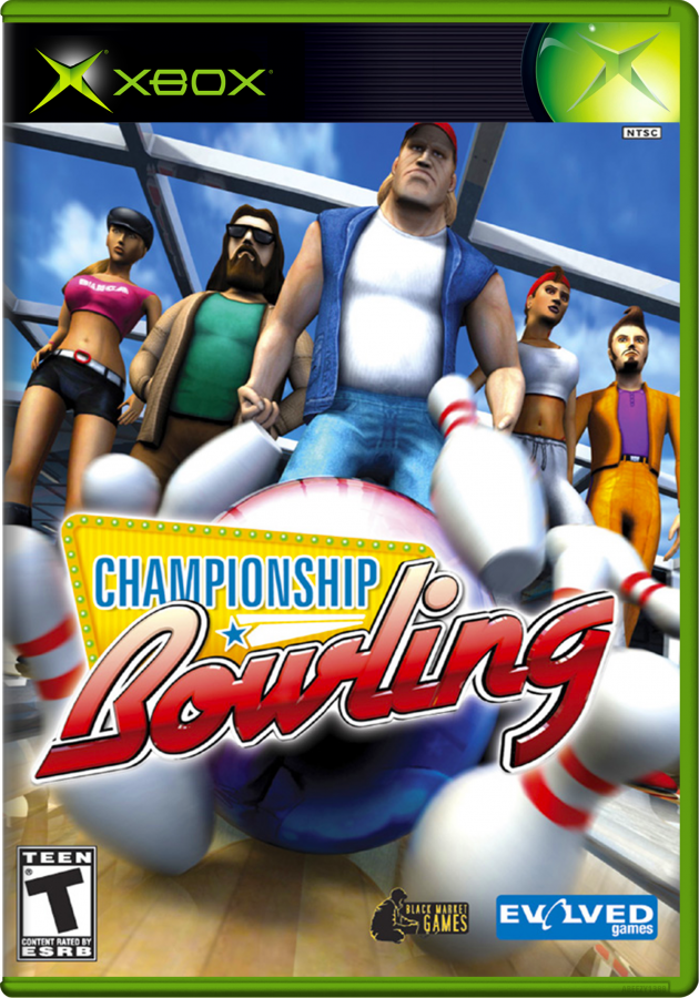 Championship Bowling cover art for Xbox (XBOX) video game