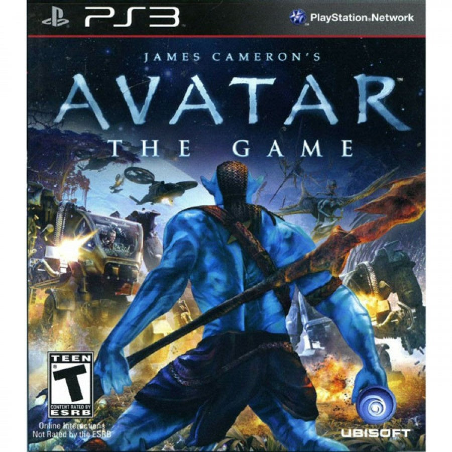 Avatar: The Game – PlayStation 3 (PS3) cover art for video game for PS3