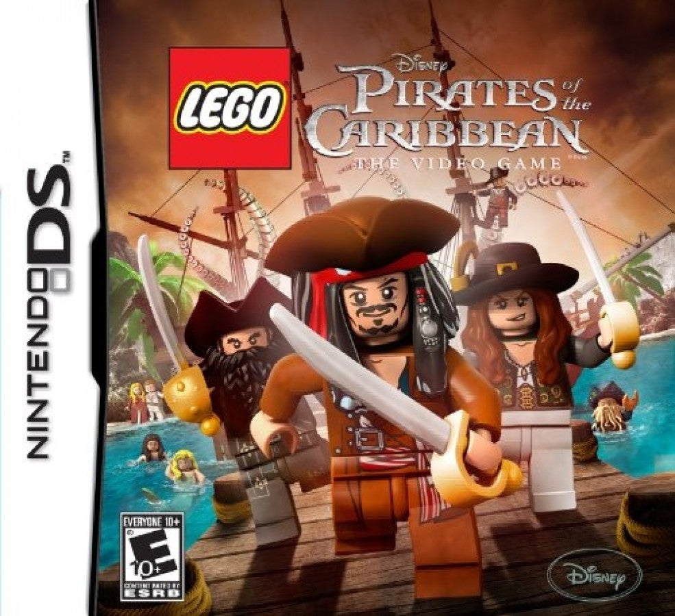 LEGO Pirates of the Caribbean: The Video Game cover art for Nintendo DS (DS) video game