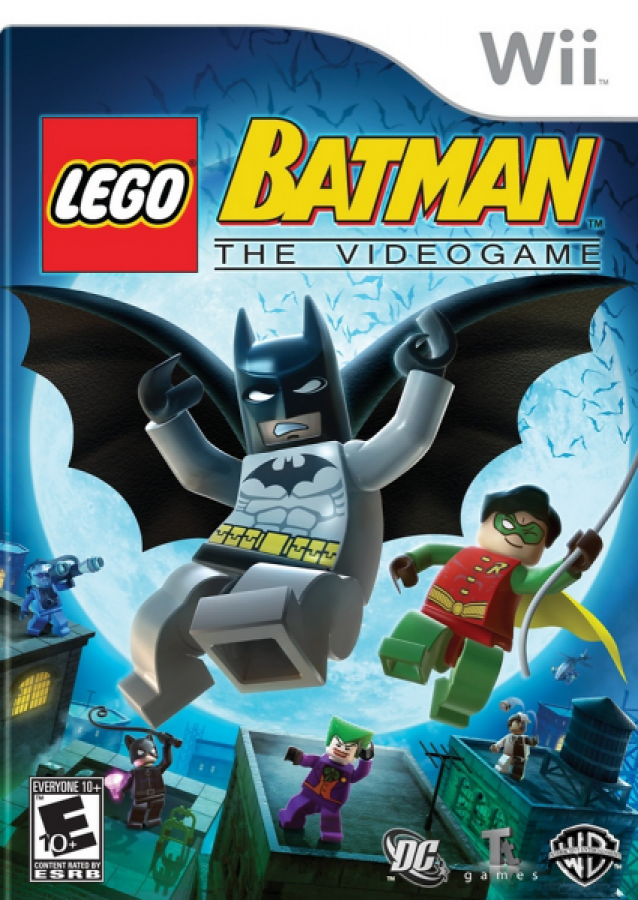 LEGO Batman: The Videogame cover art for Nintendo Wii (Wii) video game