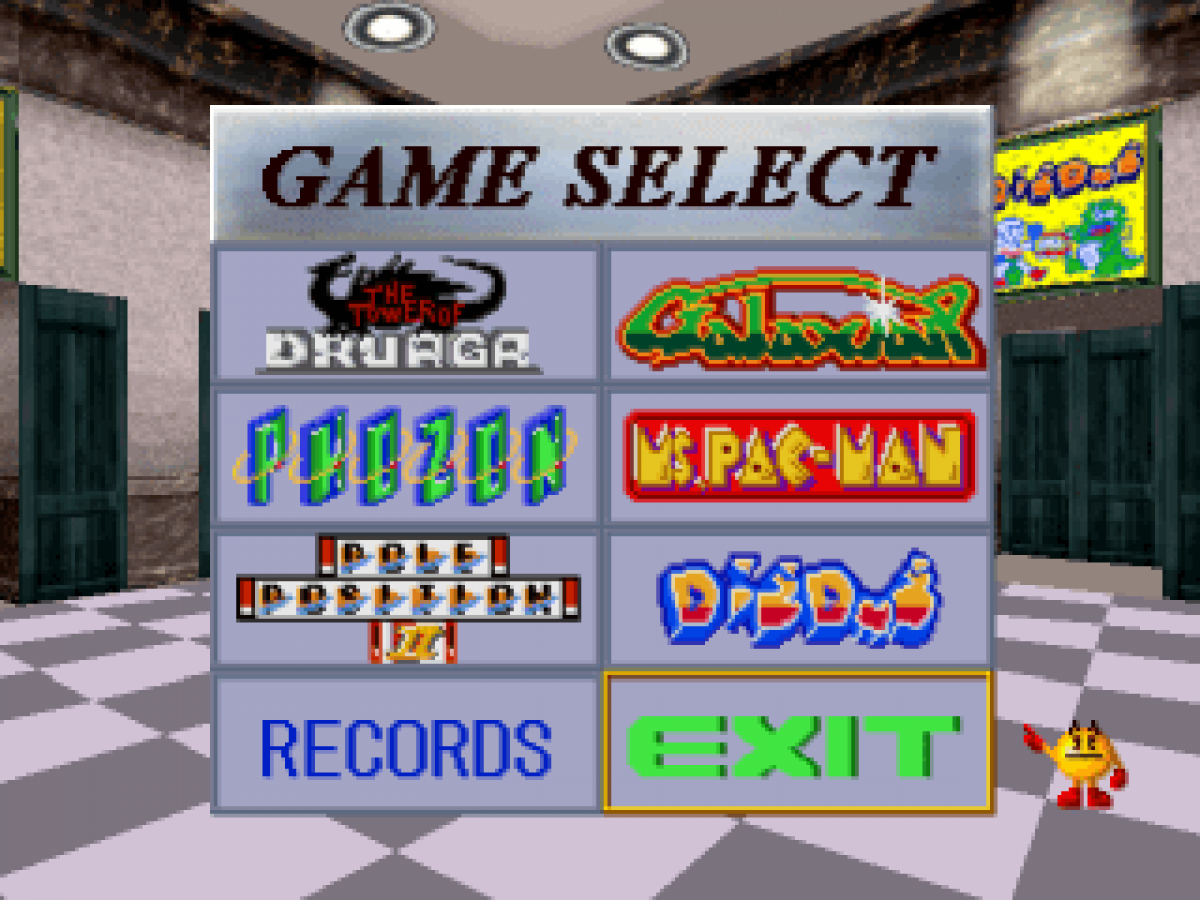 Namco Museum: Volume 3 gameplay for PlayStation 1 (PS1) retro video game