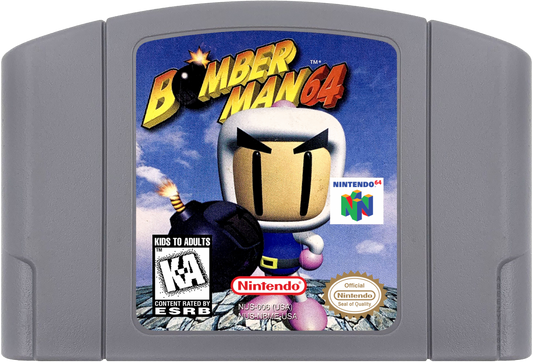 Bomberman 64 cartridge for Nintendo 64 (N64) video game