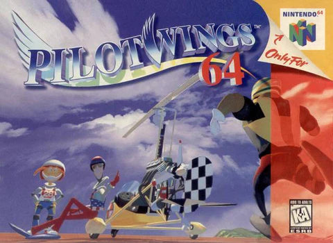 Pilotwings 64 cover art for Nintendo 64 (N64) video game
