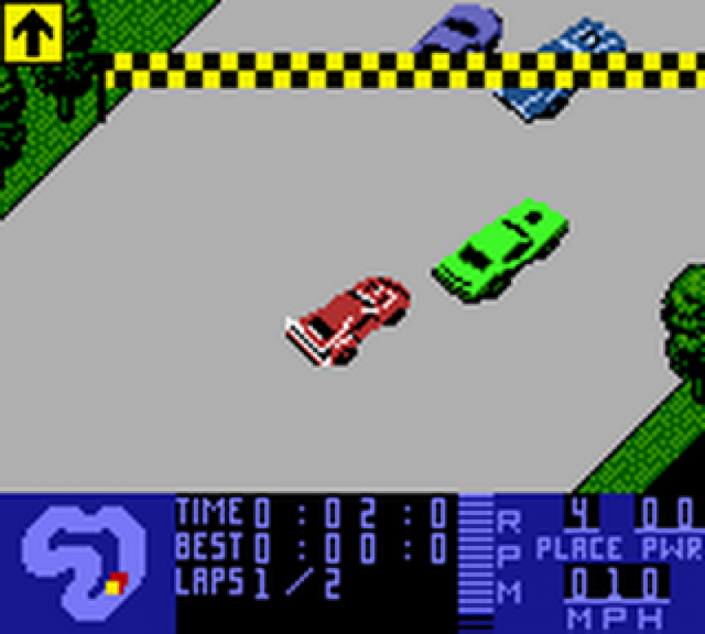 Test Drive 6 Game Boy Color racing video game gameplay