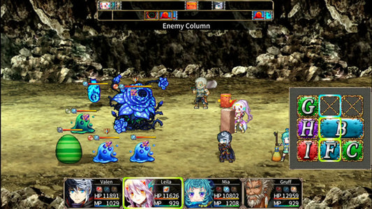 Miden Tower Limited Run 407 PlayStation 4 retro-style dungeon crawler RPG Kemco physical limited print release first-person turn-based combat exploration party-based magic system dungeon crawling collector’s item gameplay screenshot