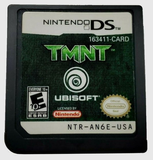 TMNT cartridge for Nintendo DS (DS) action adventure video game