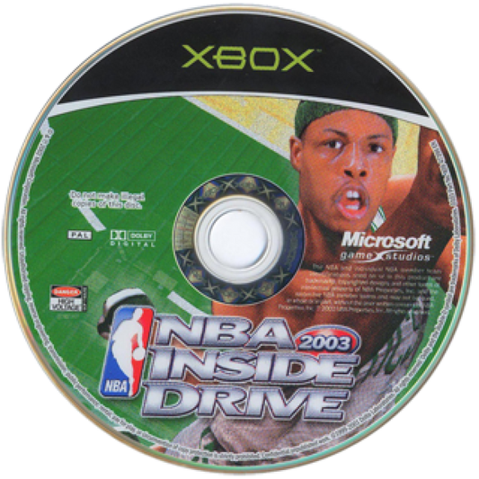 NBA Inside Drive 2003 disc for Xbox (XBOX) video game