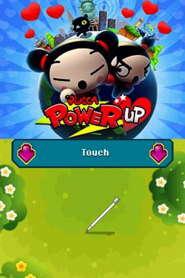 Pucca Power Up gameplay for Nintendo DS (DS) cartoon action platforming video game