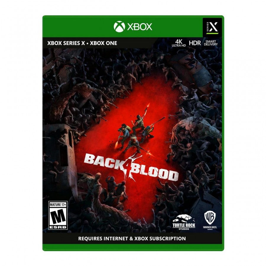 Back 4 Blood cover art for Xbox Series X XSX video game