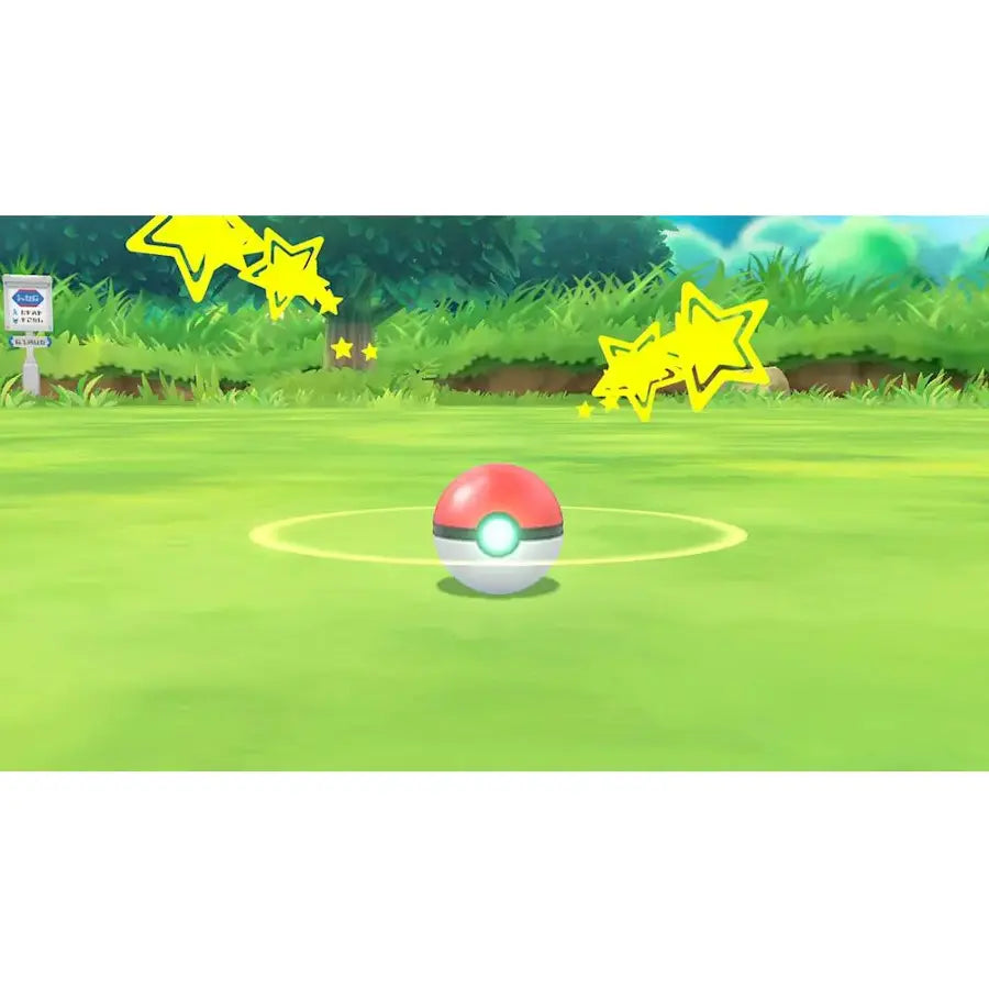 Pokemon: Let's Go Eevee gameplay image for Nintendo Switch (NS) video game