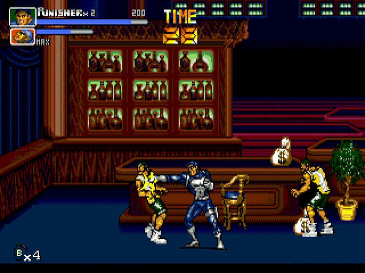 The Punisher gameplay for Sega Genesis GEN video game