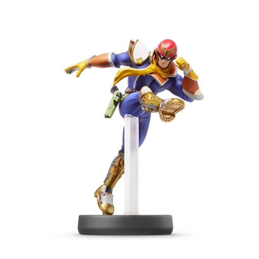 Captain Falcon Super Smash Bros Amiibo loose Nintendo figure