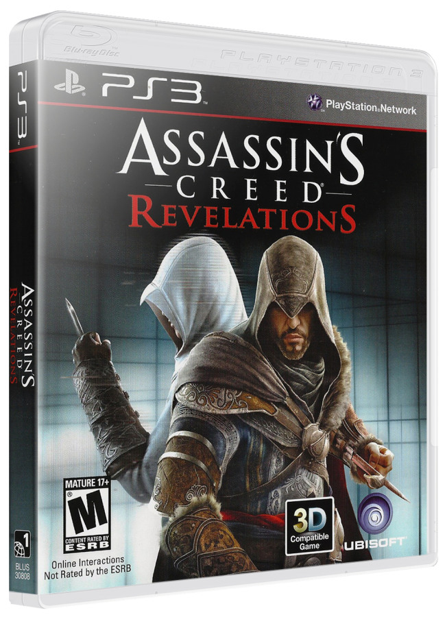 Assassin's Creed: Revelations cover art for PlayStation 3 (PS3) video game