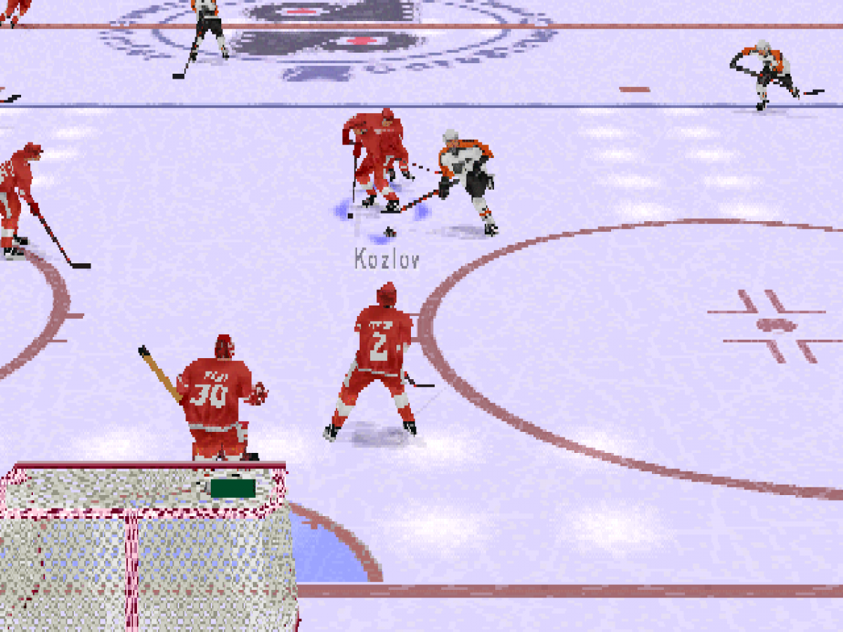 NHL FaceOff 98 gameplay for PlayStation 1 (PS1) retro ice hockey video game