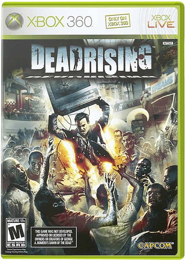 Dead Rising cover art for Xbox 360 (X360) video game