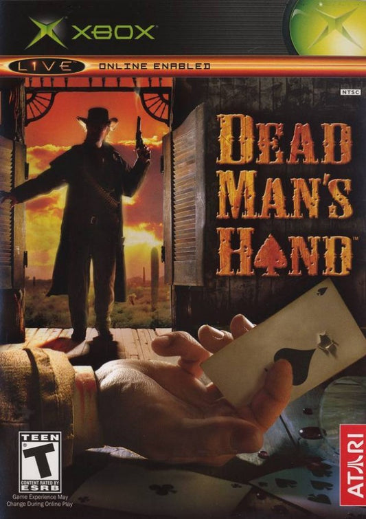 Dead Man's Hand cover art for Xbox (XBOX) video game