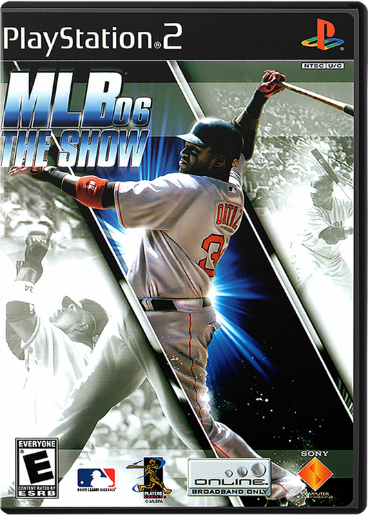 MLB 06: The Show cover art for PlayStation 2 (PS2) video game