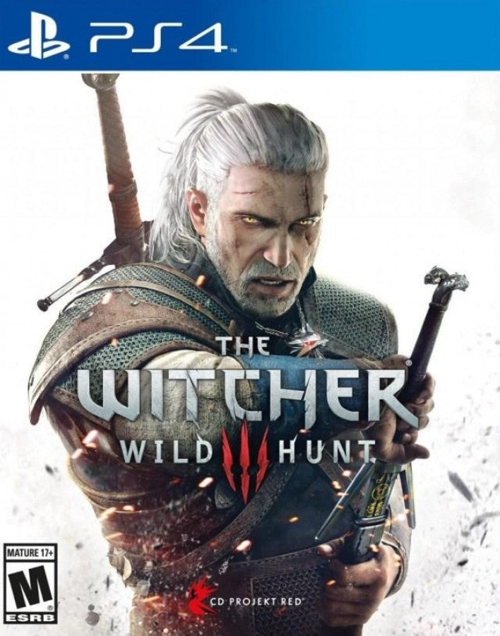 The Witcher 3: Wild Hunt cover art for PlayStation 4 (PS4) video game