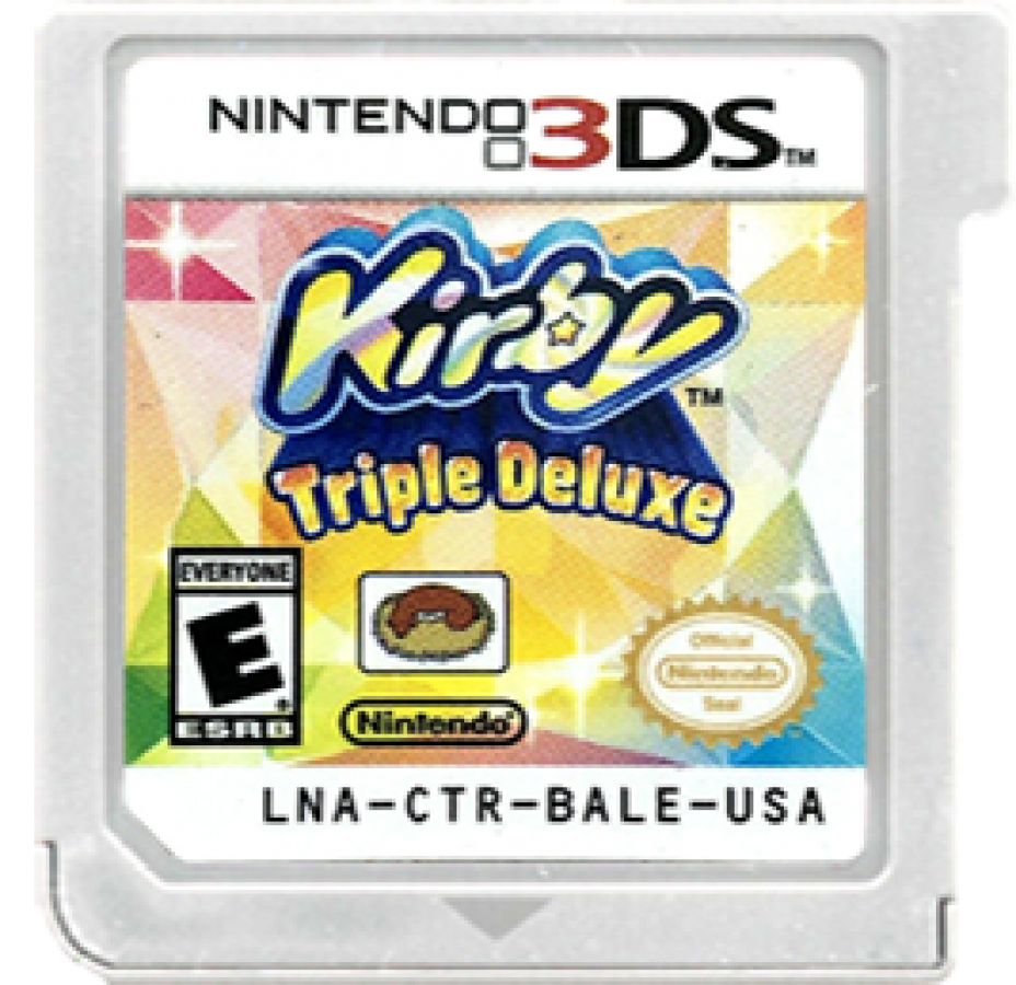 Kirby: Triple Deluxe cartridge for Nintendo 3DS (3DS) video game
