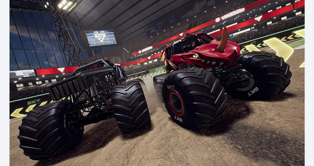 Monster Jam Steel Titans 2 gameplay for Xbox One (XONE) racing video game