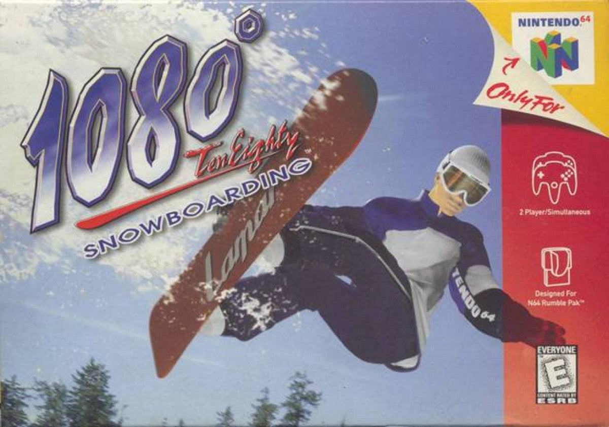 1080 Snowboarding cover art for Nintendo 64 N64 video game